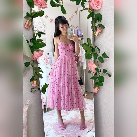 Betsey Johnson heart maxi dress - Picture 3 of 6